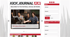 Desktop Screenshot of kickjournal.com
